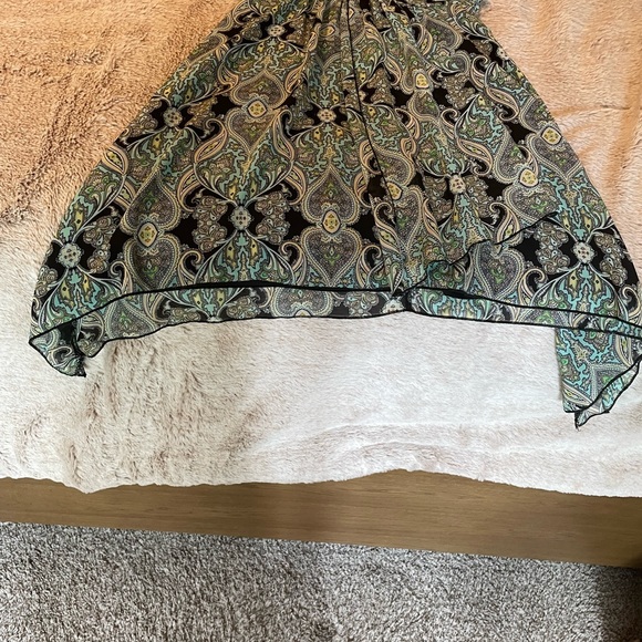 Cute Empire style sleeveless dress. Fully lined. - Picture 4 of 7